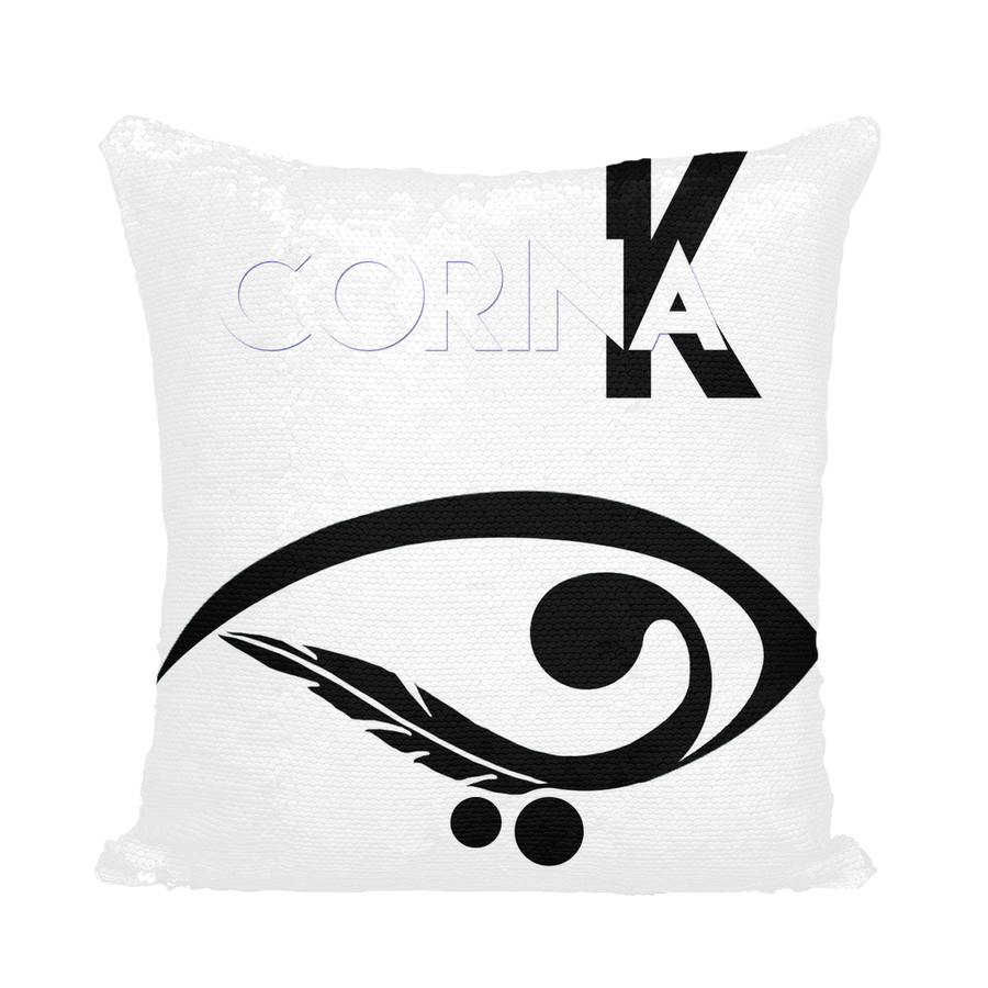 Corina K Collection Sequin Cushion Cover